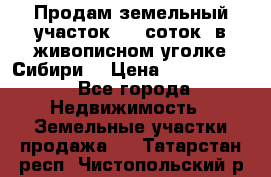 Продам земельный участок (40 соток) в живописном уголке Сибири. › Цена ­ 1 000 000 - Все города Недвижимость » Земельные участки продажа   . Татарстан респ.,Чистопольский р-н